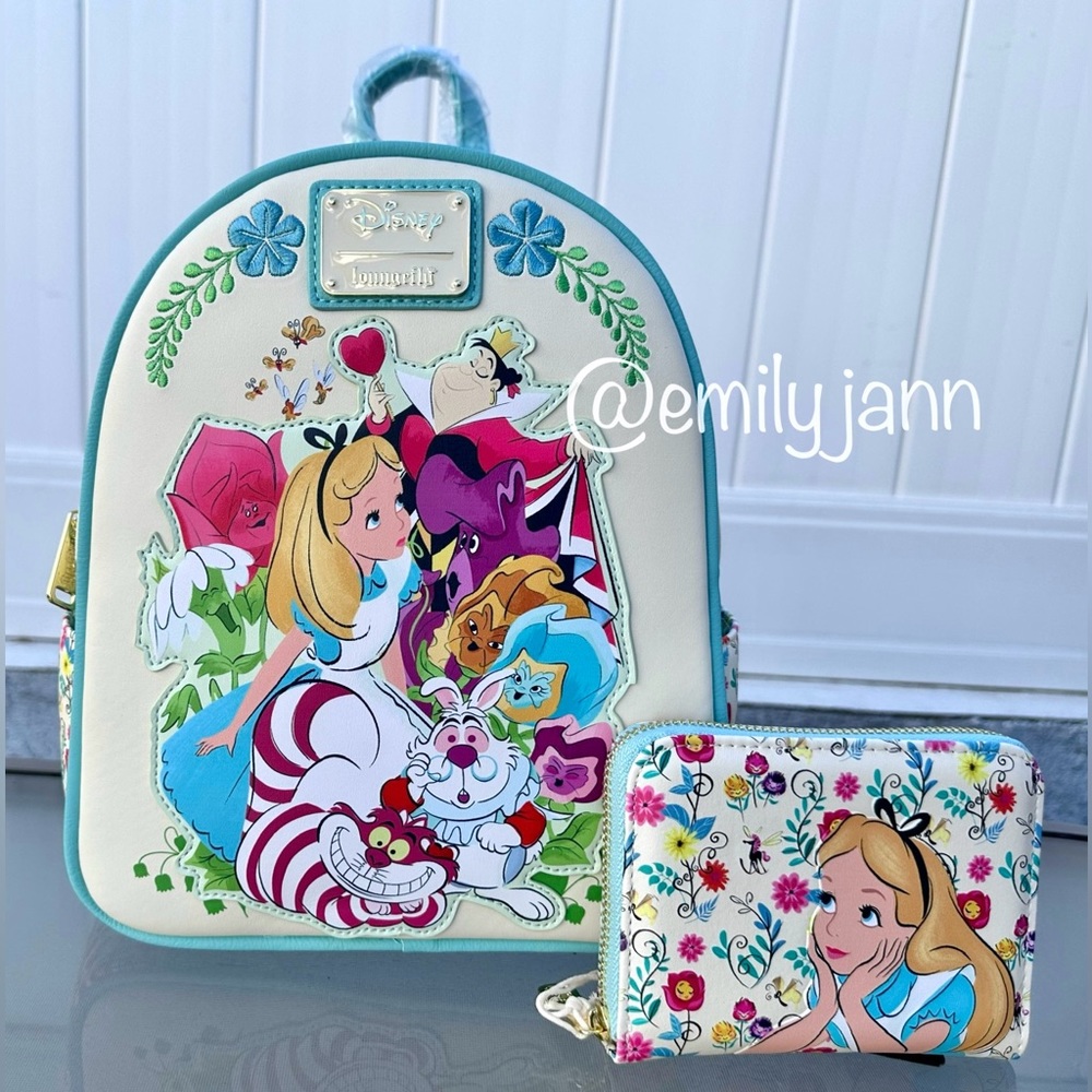Alice in Wonderland🌸Backpack Set